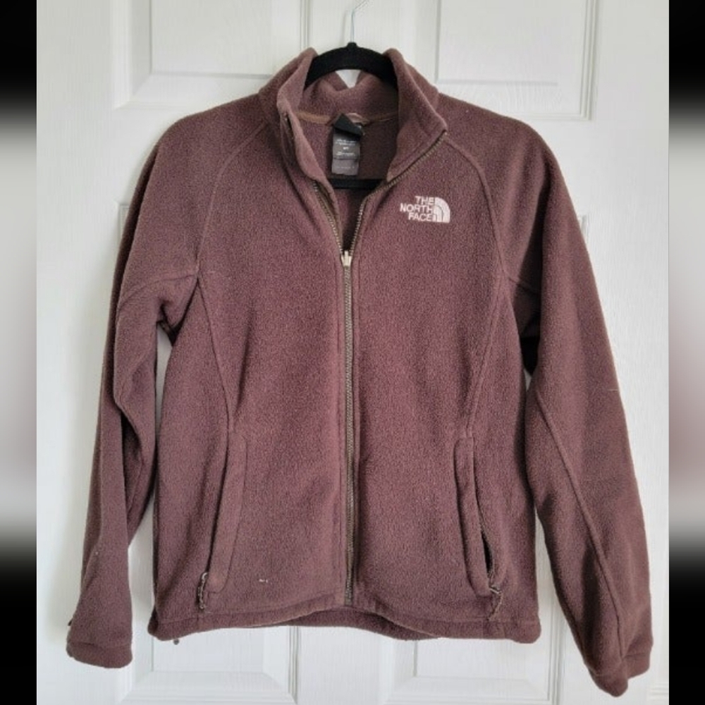 The North Face Fleece Jacket BROWN - Small